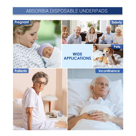 Absorbia Underpads Large 60*90 Cm Soft And Super Absorbent - Large-10