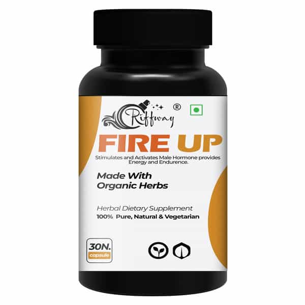 Fire Plus Herbal Wellness Capsule For Men | Revitalize Vitality (30 Caps)