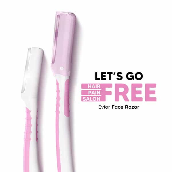 Letsshave Evior Women Face Razor (Pack Of 6)