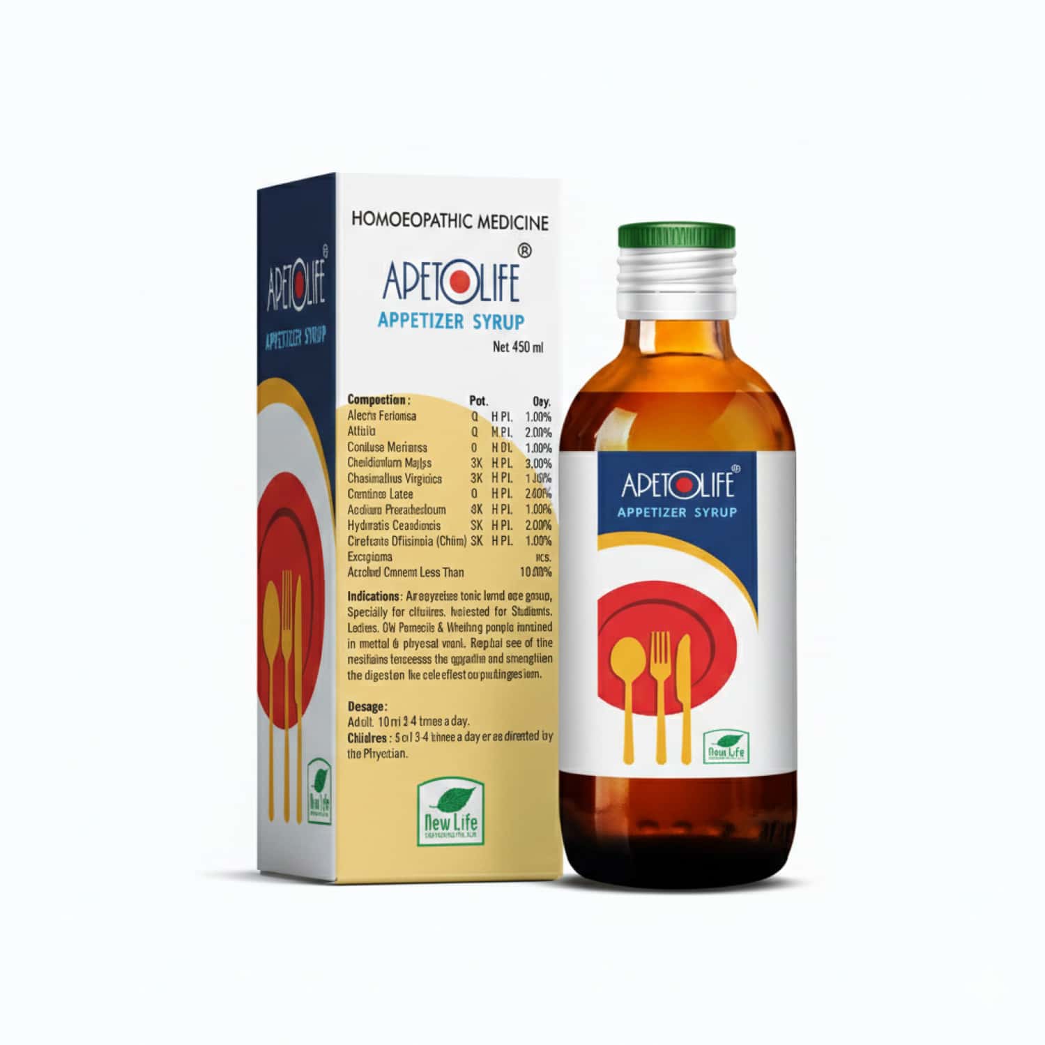 New Life Nl Apetolife Syrup | 450ml