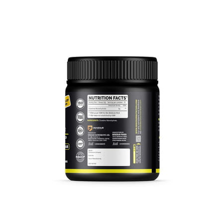 Denzour Nutrition Pure Micronised Creatine Monohydrate Powder - 100g | Unflavoured