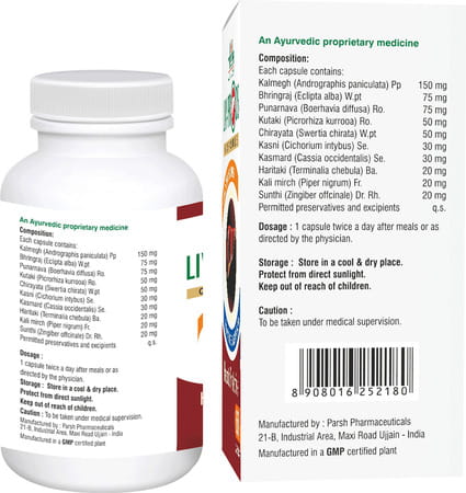 Mbdhwellness Liv Pro Ds-Ayurveda For Fatty Liver & Natural Detox Natural With Kalmegh (Pack Of 2)