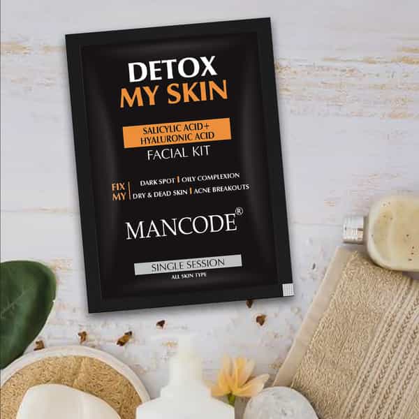 Mancode Detox My Skin Facial Kit For Men 58Gm