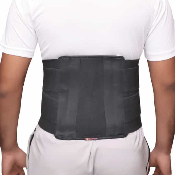 Sandpuppy Backbrace - Contoured Lumbar Support Belt | Rigid Immobilization Back Support Belt
