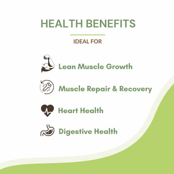 Plantvita Pea Protein - 1Kg Jar Unflavoured & Unsweetened