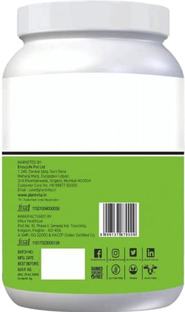 Plantvita Pea Protein - 1kg Jar Unflavoured & Unsweetened