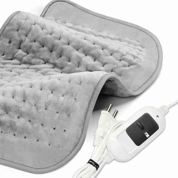 Addmax Electric Heating Pad - Orthopaedic Heating Belt For Back Cramps Waist Pain Relief