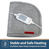 Addmax Electric Heating Pad - Orthopaedic Heating Belt For Back Cramps Waist Pain Relief