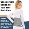 Addmax Electric Heating Pad - Orthopaedic Heating Belt For Back Cramps Waist Pain Relief