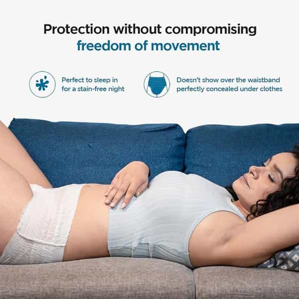 Pee Safe Disposable Period Panties For Women Leak Proof | M-L | Pack Of 4 | 360 Protection
