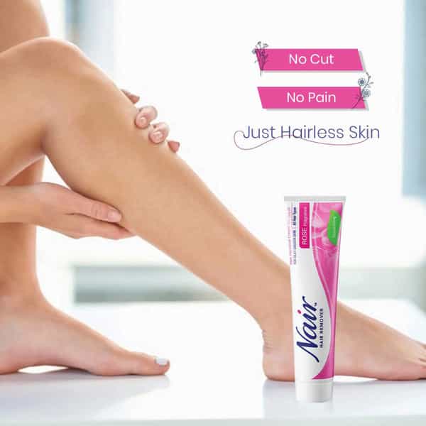 Nair Hair Remover Cream - Rose Fragrance - 110G