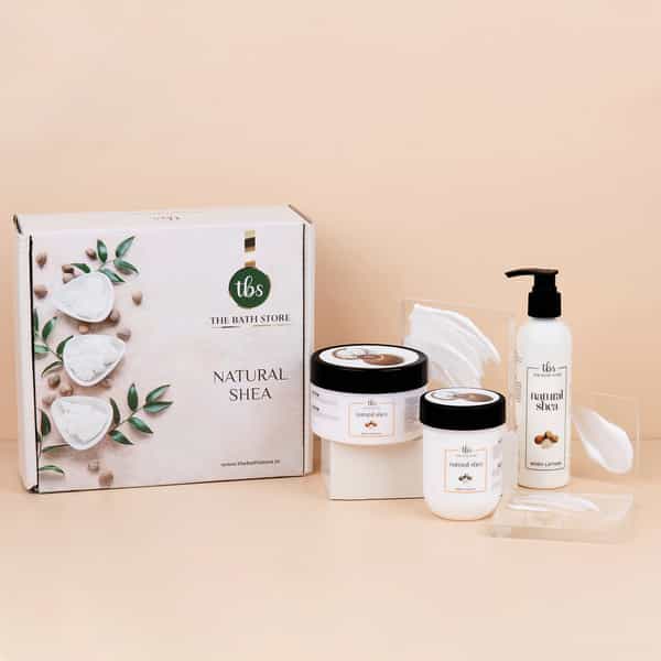 The Bath Store Natural Shea Nourishing Body Lotion For Deep Moisturizing For All Skin Type - 190Ml