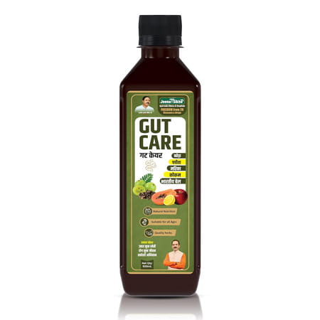 Jeena Sikho Gut Care Juice | Ayurvedic Gut Cleanser & Digestive Tonic | 500 Ml