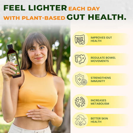 Jeena Sikho Gut Care Juice | Ayurvedic Gut Cleanser & Digestive Tonic | 500 Ml