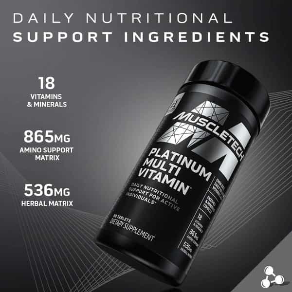 Muscletech Platinum Multi-Vitamine Capsule 90