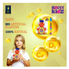 Happi Kidz Nutrition For A Healthy Beginning Calcium + Vitamin D For Kids (60 Gummy Bears)Strawberry