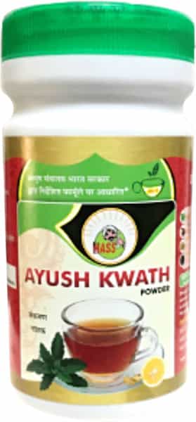Hass Ayush Kwath Kadha | 100% Natural Ayurvedic Immunity Booster Herbal Tea For Whole Family
