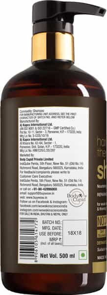Wow Skin Science Hair Loss Control Therapy Shampoo Bottle Of 500 Ml