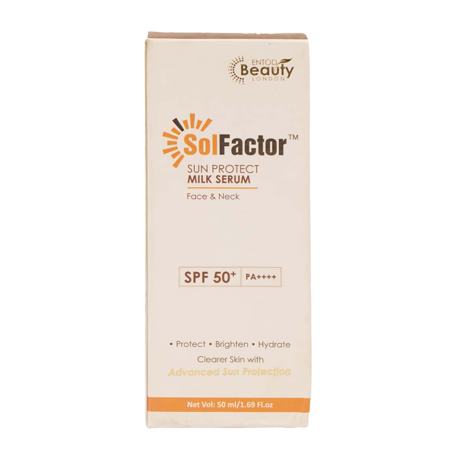 Solfactor Spf 50 Pa+++ Silicone Sunscreen Ultra Matte Gel 50 Ml