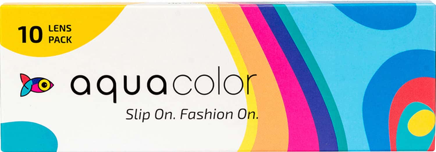 Aquacolor Aqua Green Dailies Color (10 Lenses/Box/Plano) (0)