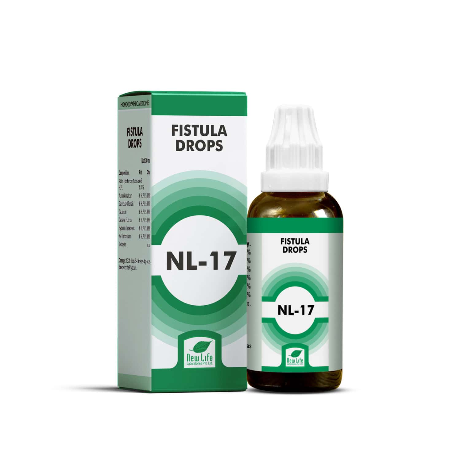 New Life Nl 17 Fistula Drops | 30ml