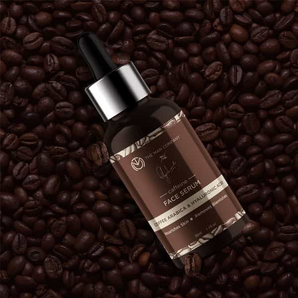 The Man Company Caffeine Face Serum With Coffee Arabica And Hyaluronic Acid - 30 Ml