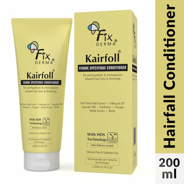 Fixderma Kairfoll Femme Specifique Conditioner For Women Post-Partum & Menopause Hair Loss - 200 Ml