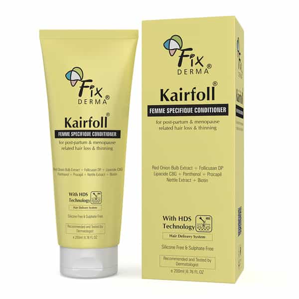 Fixderma Kairfoll Femme Specifique Conditioner For Women Post-Partum & Menopause Hair Loss - 200 Ml