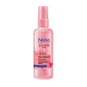 Nisha Hair Serum 100ml - Eversilk Pink Hibiscus For Dull & Frizzy Hair - Professional