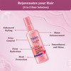 Nisha Hair Serum 100Ml - Eversilk Pink Hibiscus For Dull & Frizzy Hair - Professional