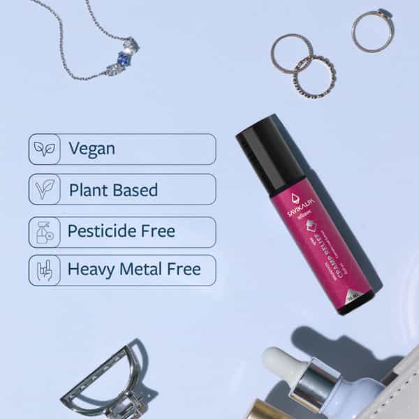 Savikalpa Cramp Roll-On|Reliefs Painful Menstruation And Period Cramps- 10Ml