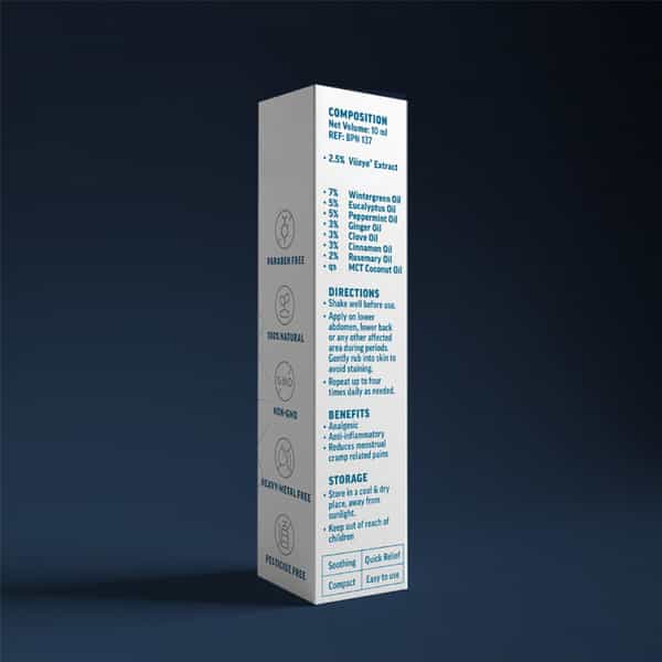 Savikalpa Cramp Roll-On|Reliefs Painful Menstruation And Period Cramps- 10Ml