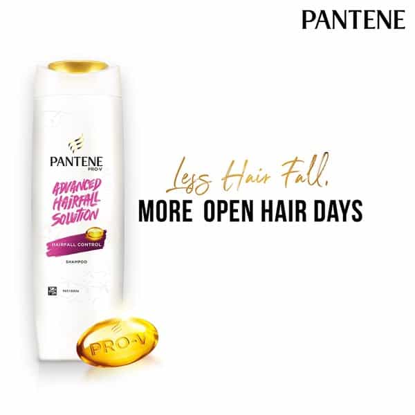 Pantene Advanced Hair Fall Solution Hair Fall Control Shampoo - 180Ml