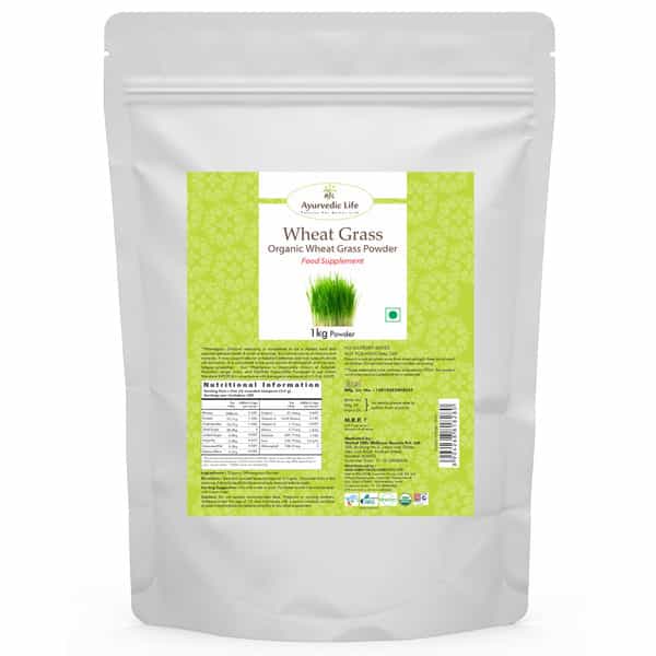 Ayurvedic Life Wheatgrass 1 Kg Powder Value Pack Of 2
