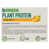 Bgreen Plant Protein Powder (Orange| 1Kg) | Pea Protein Isolate| 22G Protein| No Added Sugars