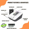 Trustcheck Digital Blood Pressure Bpm 2.0|Usb Charge Port|Universal & Upper Arm Cuff|Talking Feature