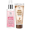 Tnw-The Natural Wash Face & Skin Care Combo (Coffee Coconut Scrub + Rose Water) 300 Ml