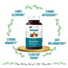 Bliss Welness Lung Detox |Cleanse Respiratory Support Toxin Removal For Smokers- 60 Veg Tablets