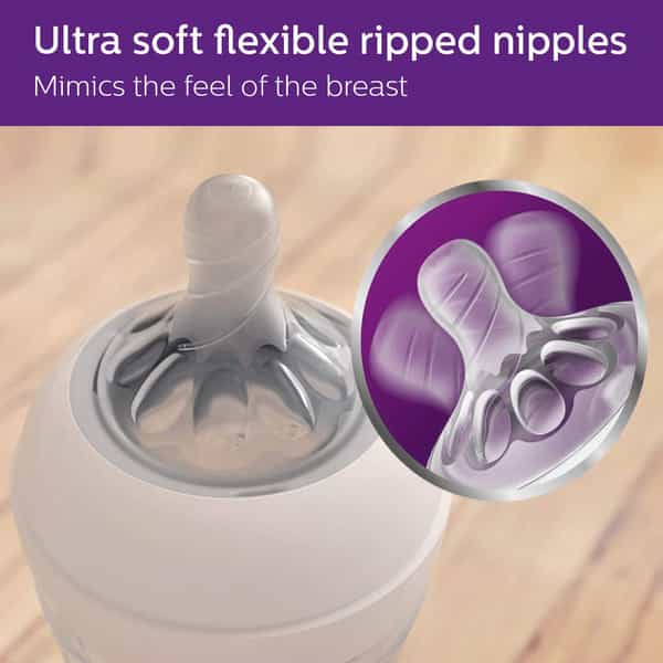 Philips Avent Natural 2.0 Bottle 125Ml Single India Scf030/10