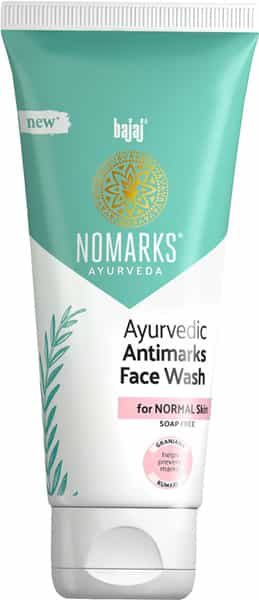 Bajaj Nomarks Ayurvedic Antimarks Face Wash - Normal Skin - 50G
