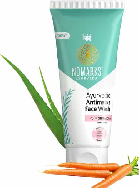 Bajaj Nomarks Ayurvedic Antimarks Face Wash - Normal Skin - 50G
