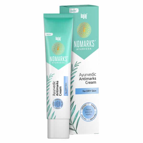 Bajaj Nomarks Ayurvedic Anti Marks Cream For Dry Skin 25 Gm