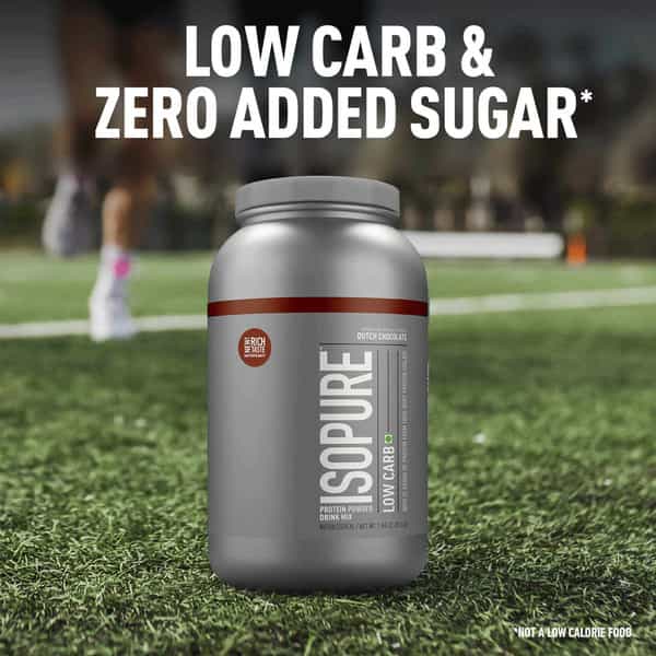 Isopure Low Carb Whey Protein Isolate Powder 2.20 Lbs 1 Kg (Dutch Chocolate)