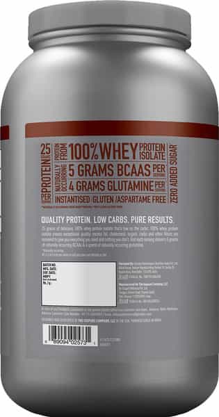 Isopure Low Carb Whey Protein Isolate Powder 2.20 Lbs 1 Kg (Dutch Chocolate)