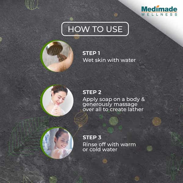 Medimade Green Tea Premium Soap - 100 Gm X 5 ( Pack Of 5 )