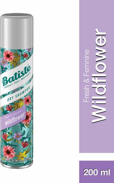 Batiste Instant Hair Refresh Dry Shampoo - Fresh & Femine Wildflower - 200Ml