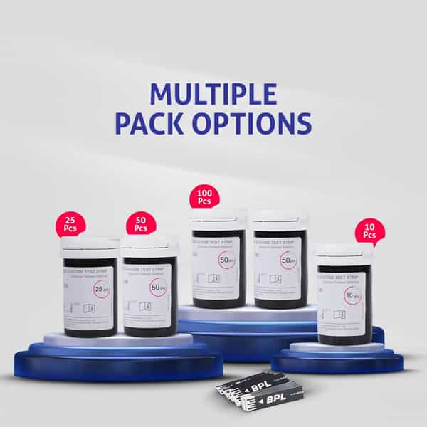 Bpl Medical Technologies Gluco Monitoring Device With Bottle Of 110 (10+100) Diabetes Test Strips