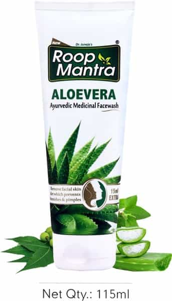 Roop Mantra Aloe Vera Facewash Tube Of 115Ml