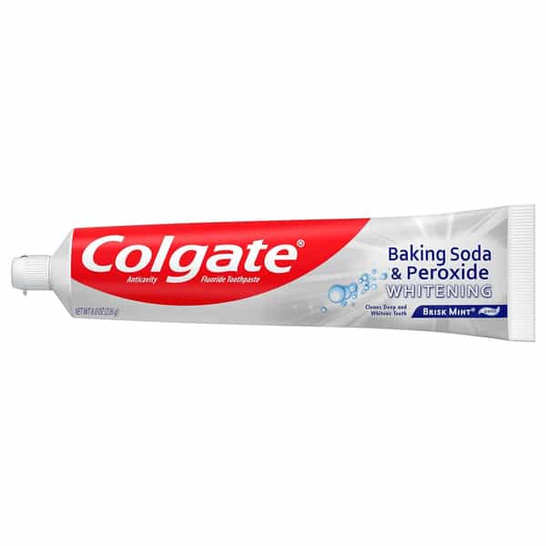Colgate Baking Soda & Peroxide Whitening Toothpaste Frosty Mint Stripe - 170G