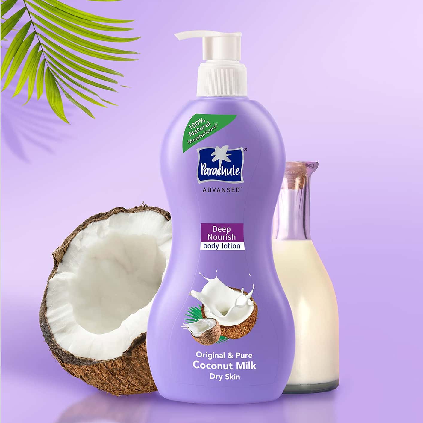 Buy PARACHUTE ADVANSED DEEP NOURISH BODY LOTION DRY SKIN MOISTURIZER